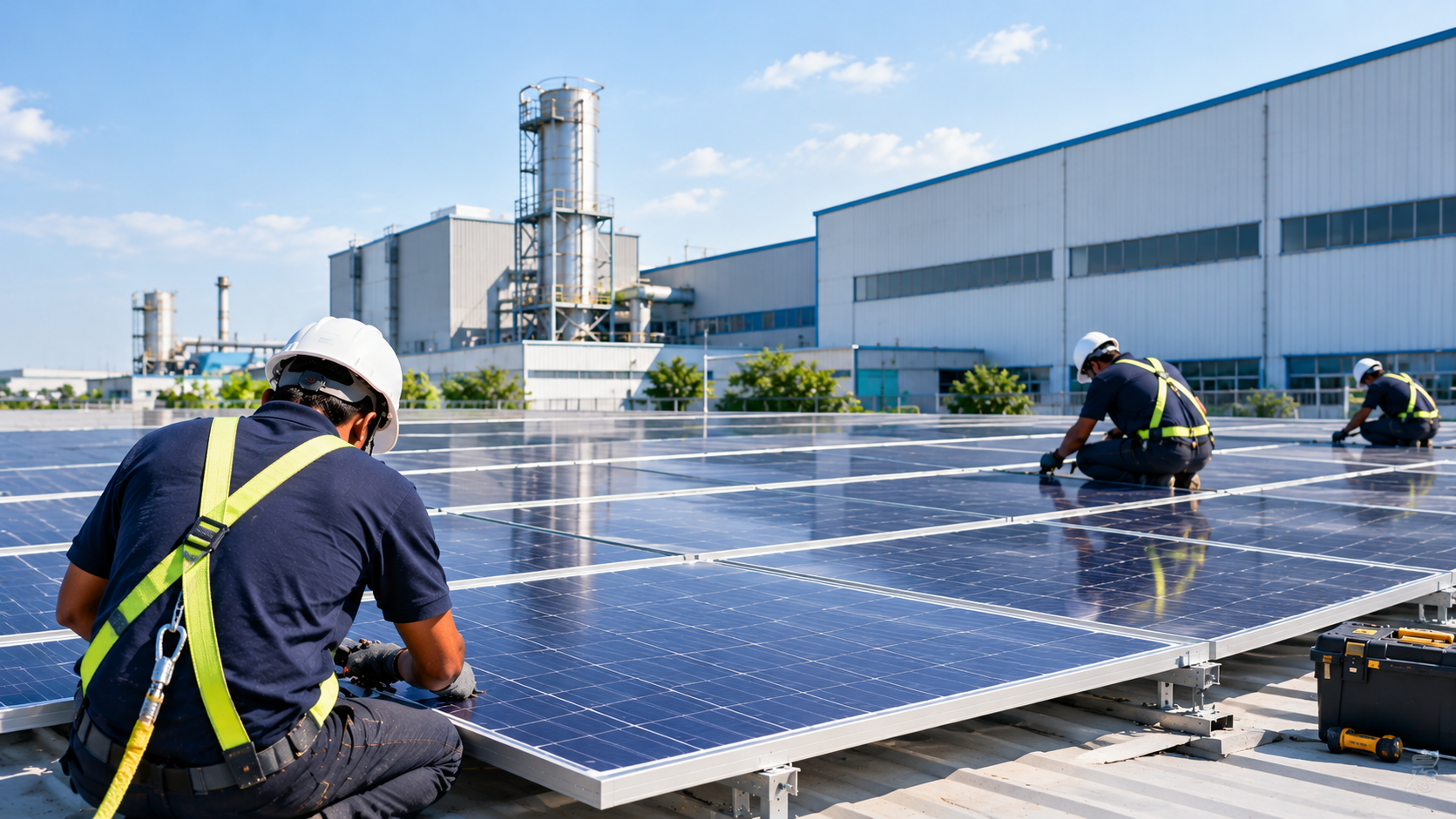 solar for manufacturing unit