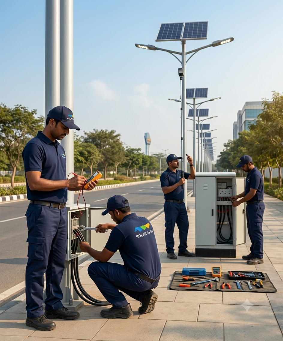 solar street lights